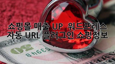쇼핑몰 매출 UP! 🚀 워드프레스 자동 URL 플러그인 #쇼핑정보
